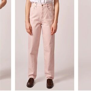 B Sides Claude straight leg jeans pink